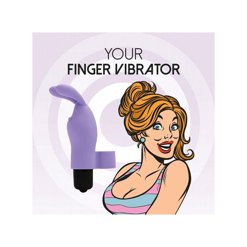 FeelzToys - Magic Finger Vibrator Paars Fioletowy